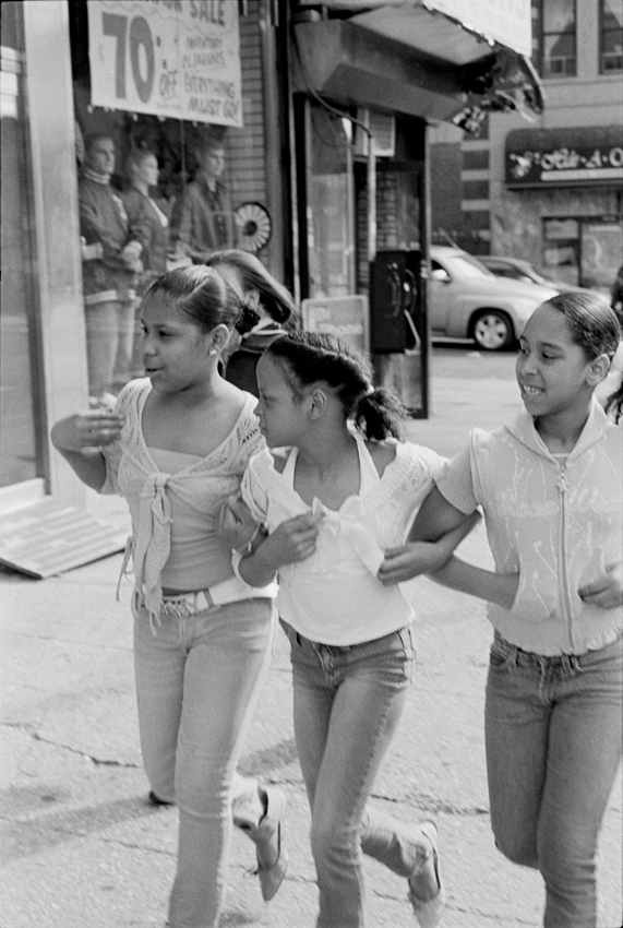 group of friends enjoying a walk